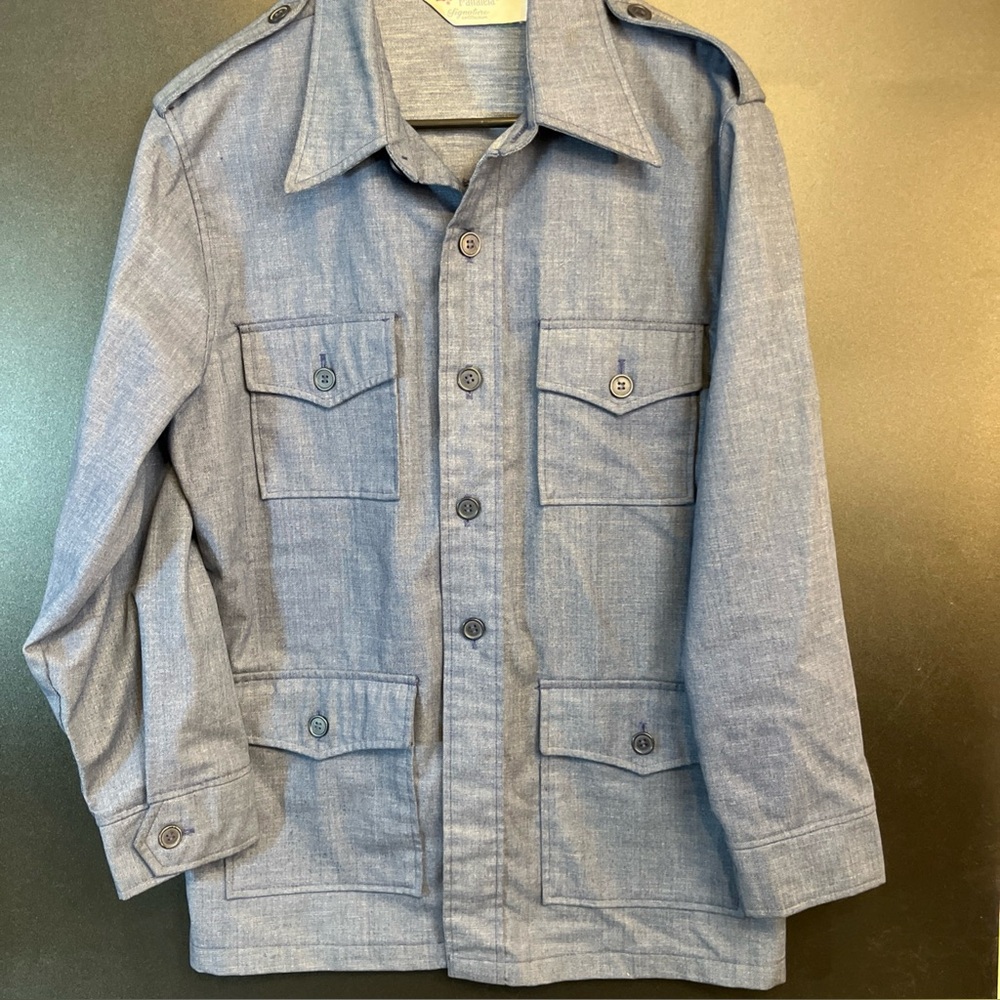 Levi's Light Blue Military Field Jacket